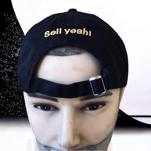 Baseball Hat Cap Ebay Open Online Logo 2021 Sell Yeah Adjustable Adult Unisex